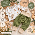 Baby Set kleine Giraffe 74/80