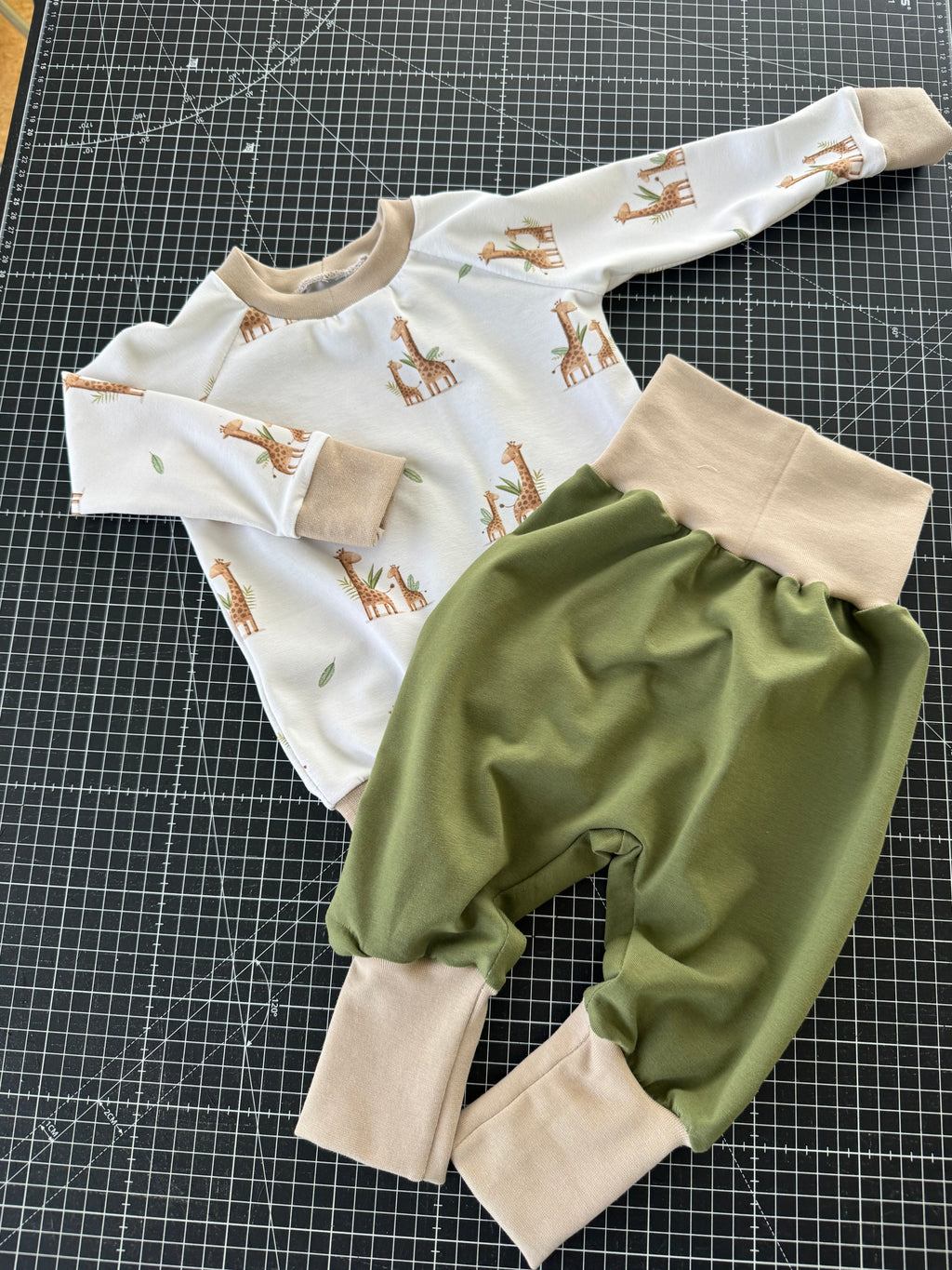 Baby Set kleine Giraffe 74/80